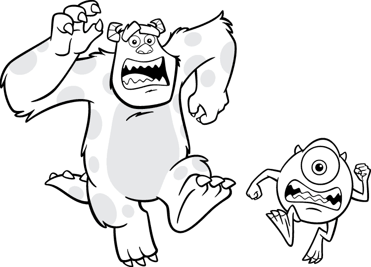 Monstres de Monstres et Cie en pleine aventure
