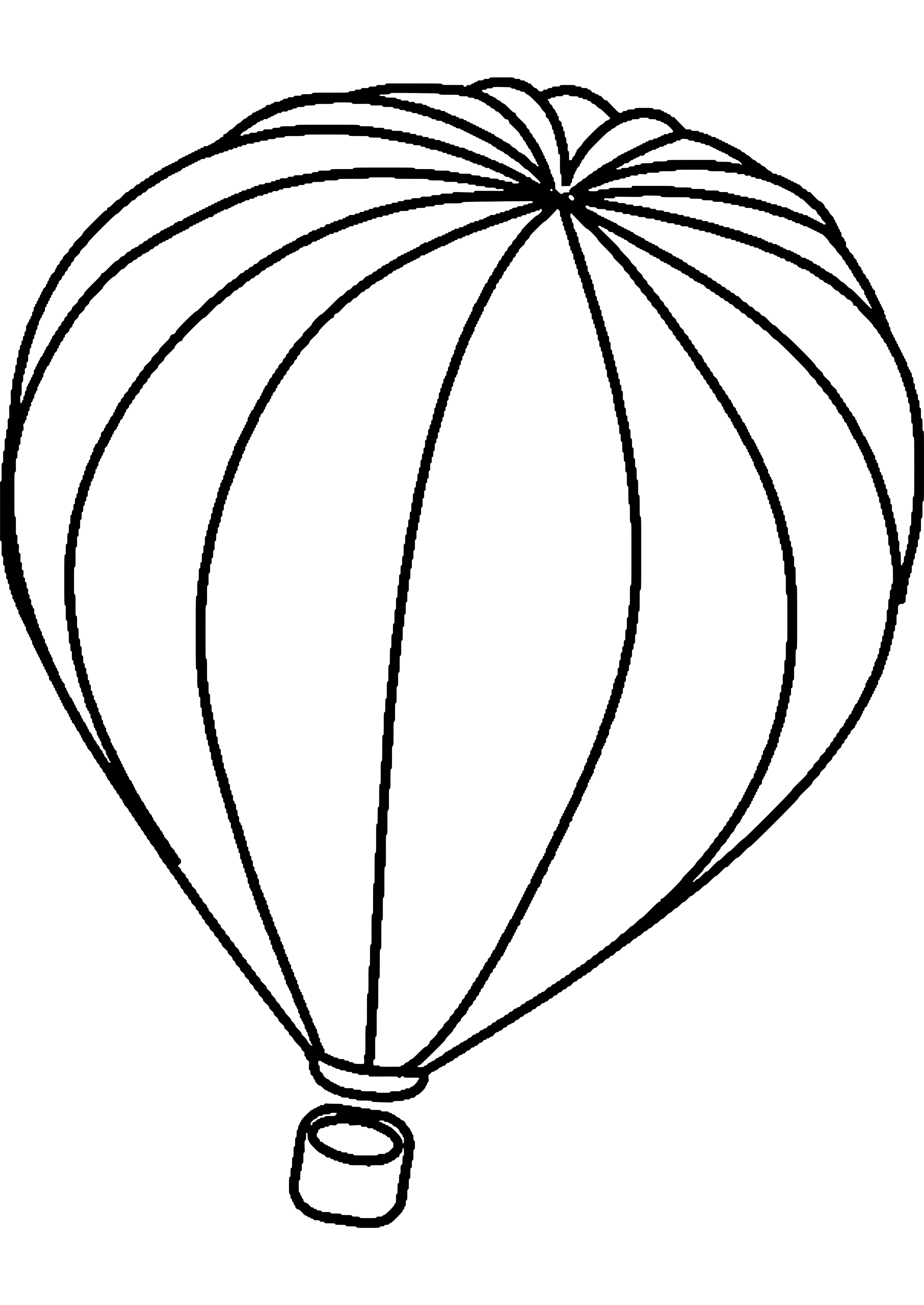 Montgolfières flottant dans un ciel dégagé