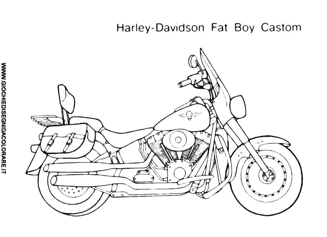 Coloriage d'une moto sportive sur fond de paysage urbain