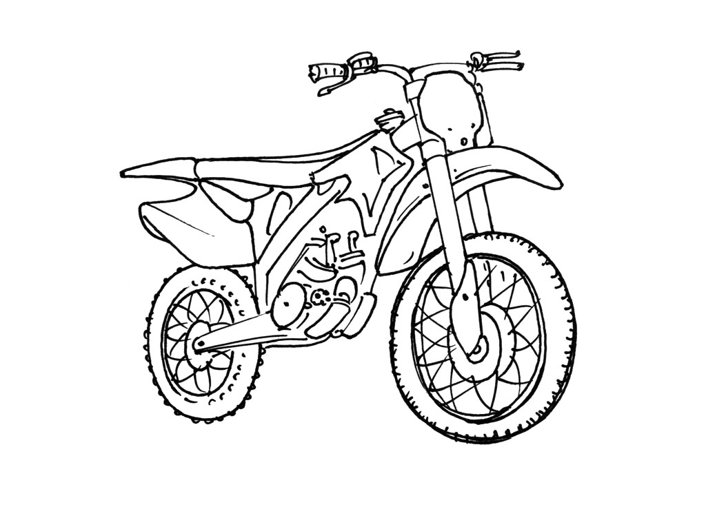 Motocross en pleine action sur un terrain accidenté