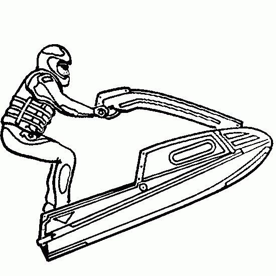 Coloriage Motomarine / Seadoo #47144 à imprimer Coloriage Motomarine / Seadoo #47144 à imprimer