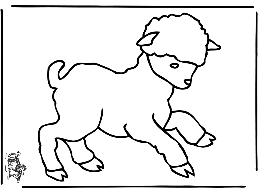 Un mouton paisible dans un champ verdoyant