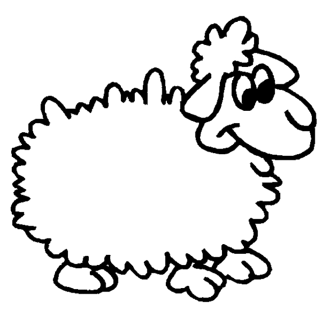 Un mouton paisible dans un champ verdoyant