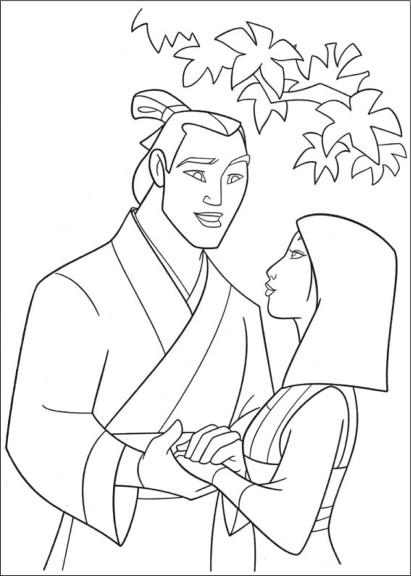 Mulan en pleine action, prête à défendre son honneur Mulan en pleine action, prête à défendre son honneur