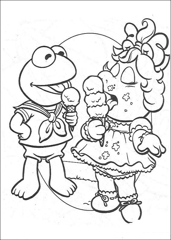 Les Muppets en pleine fête avec des instruments de musique