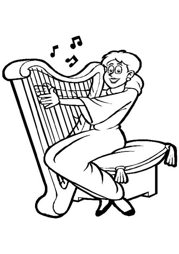 Un musicien en pleine performance avec son instrument