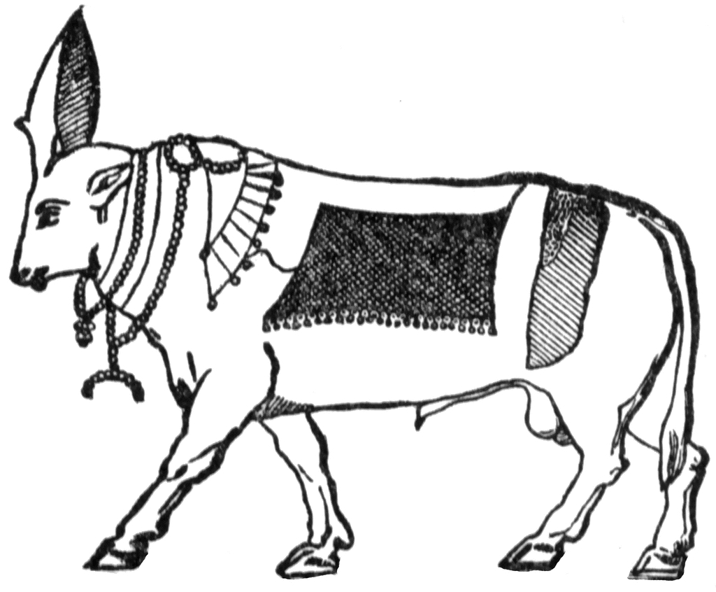 Scène de mythologie égyptienne avec un dieu et des symboles emblématiques