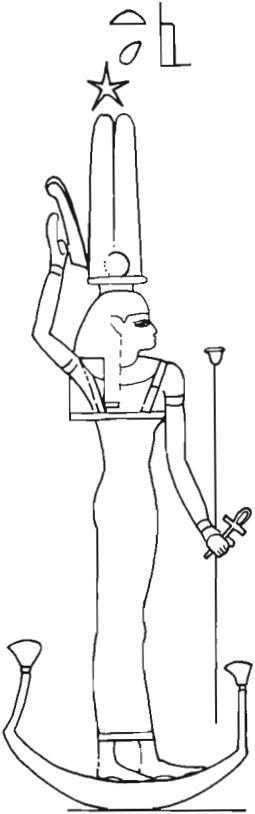 Scène de mythologie égyptienne avec des personnages et des symboles iconiques Scène de mythologie égyptienne avec des personnages et des symboles iconiques