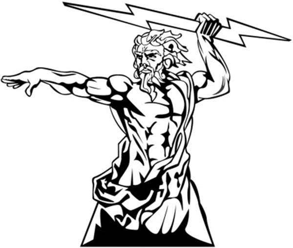 Hercule affrontant le lion de Némée dans un décor mythologique