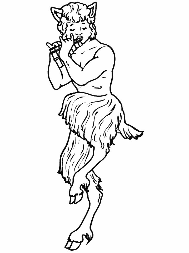 Personnage mythologique en pleine action dans un décor inspiré de la Grèce antique