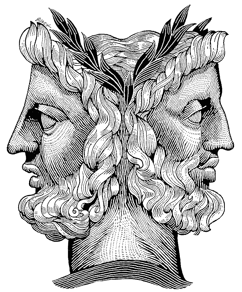 Coloriage représentant un héros de la mythologie grecque en pleine action