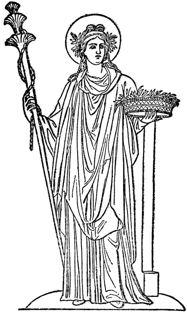 Personnage mythologique en pleine aventure dans un décor antique