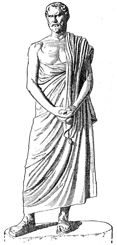 Une scène mythologique grecque avec des personnages emblématiques