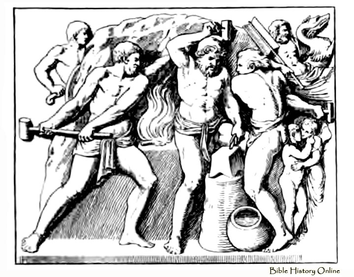 Héros de la mythologie grecque dans une scène inspirante