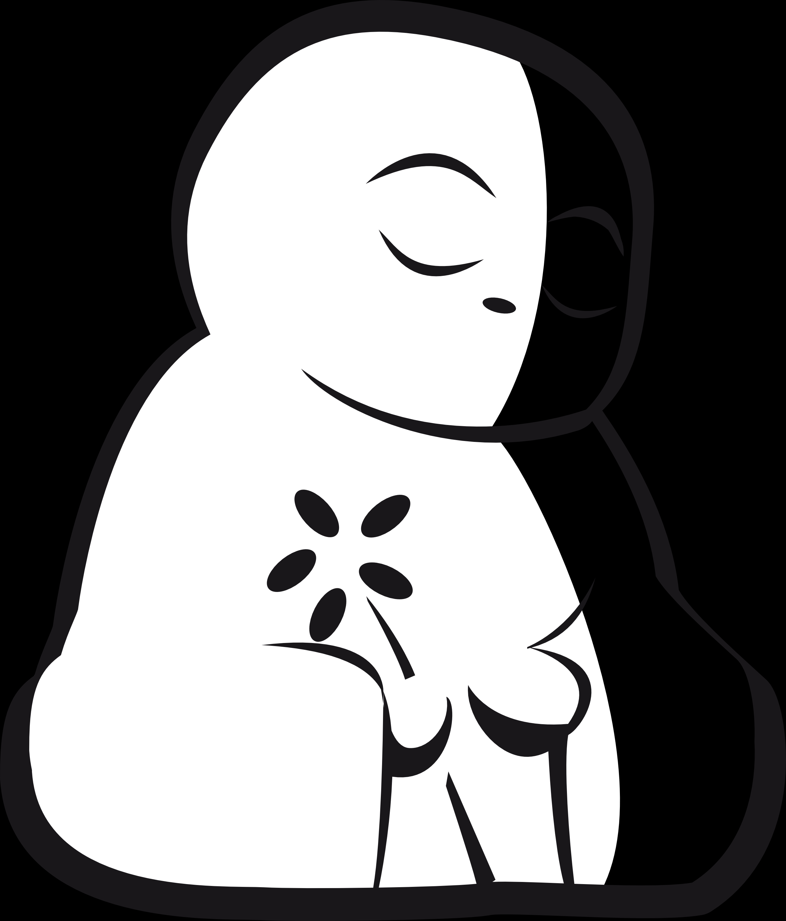 Coloriage représentant un bouddha entouré de motifs floraux et symboliques