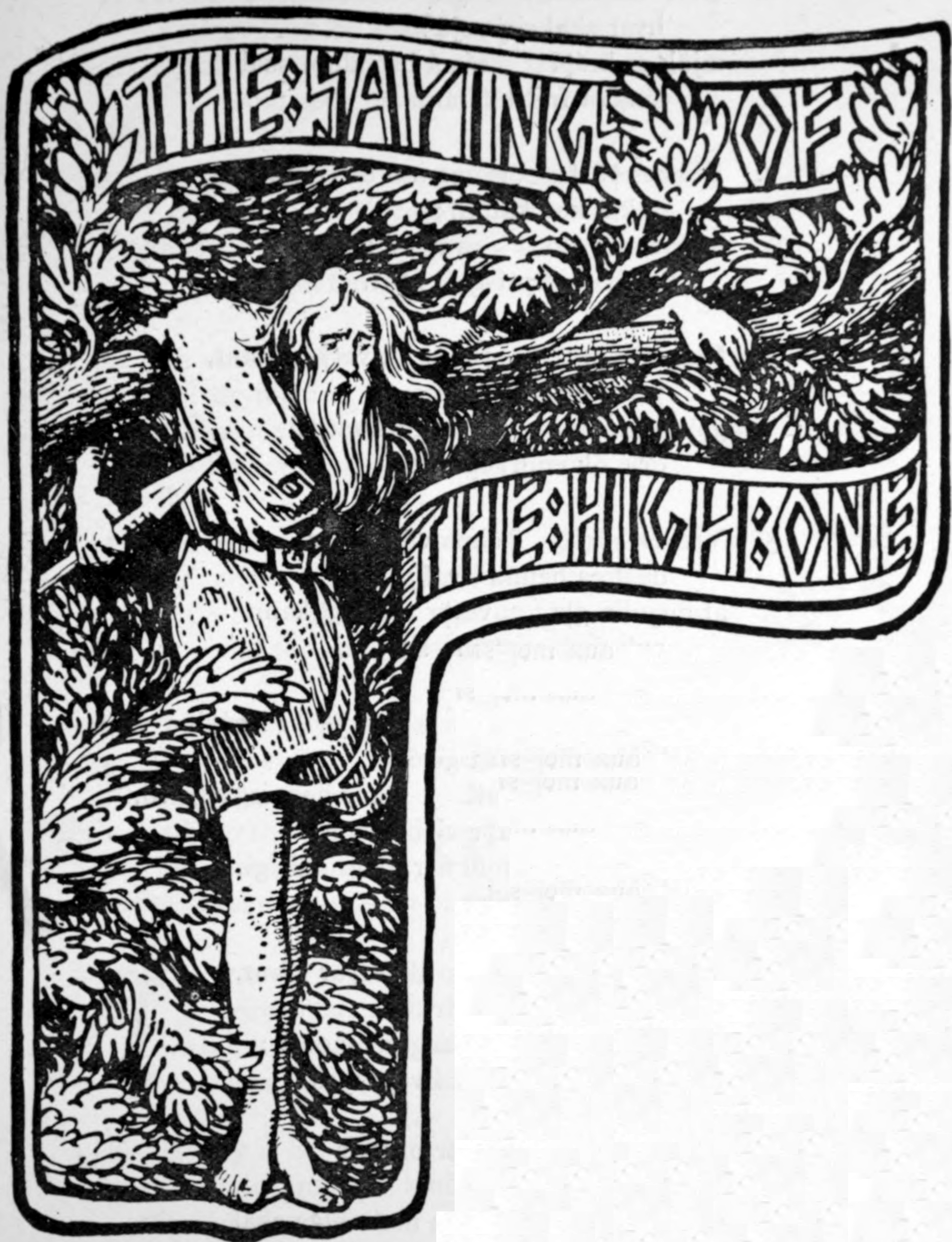 Scène de mythologie nordique avec un dieu et des éléments naturels Scène de mythologie nordique avec un dieu et des éléments naturels