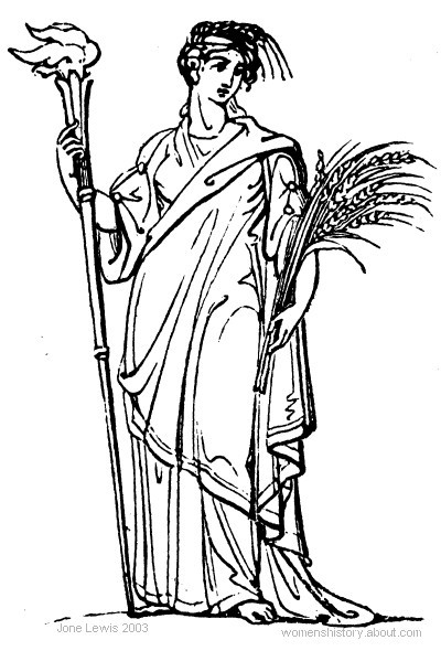 Scène de mythologie romaine avec un dieu sur un trône entouré de symboles divins
