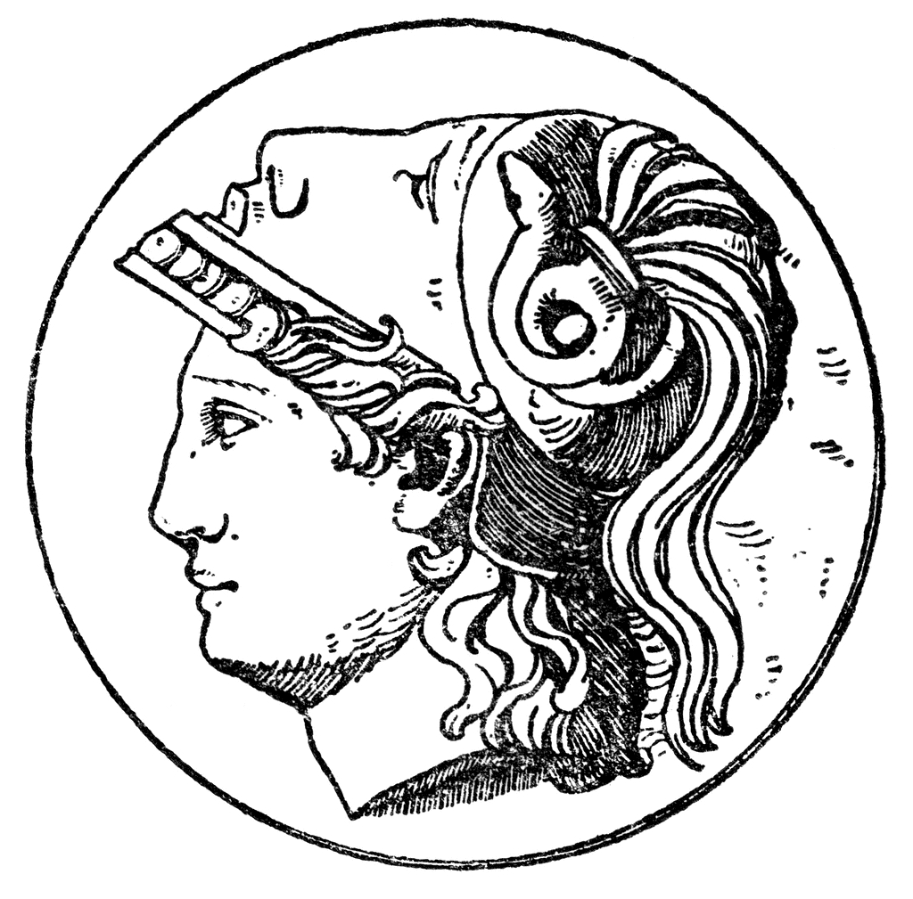 Scène de la mythologie romaine avec un dieu et des éléments symboliques Scène de la mythologie romaine avec un dieu et des éléments symboliques