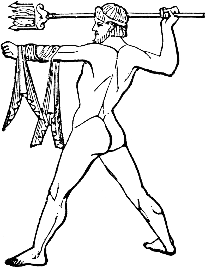 Scène de mythologie romaine avec une déesse et des symboles divins