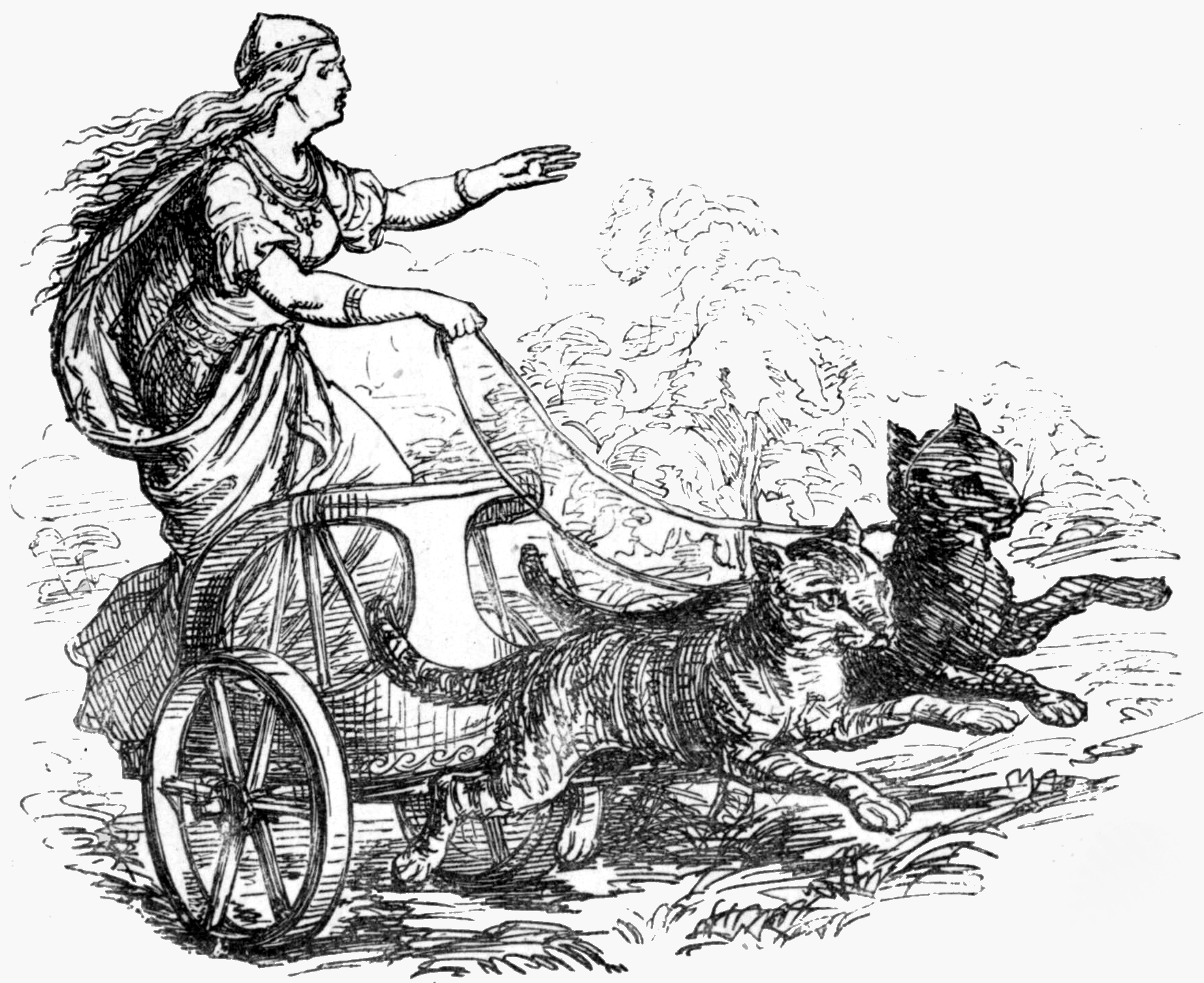 Un héros de la mythologie romaine affrontant une créature mythique dans un décor antique