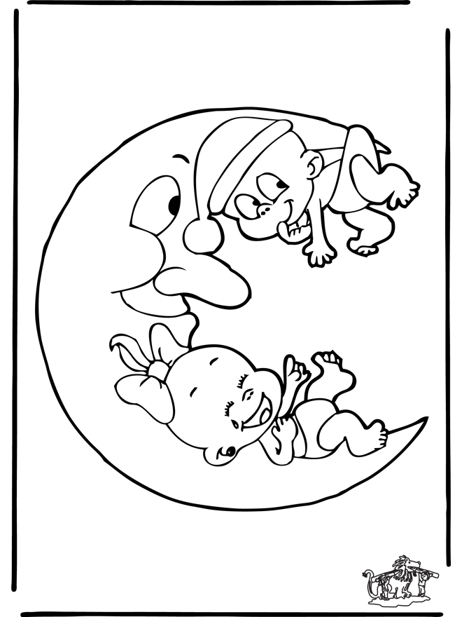 Un doux moment de célébration de la naissance avec un bébé et des éléments festifs