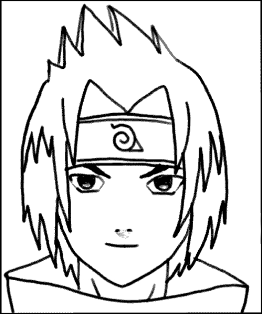 Naruto en action avec son kunai dans un décor dynamique