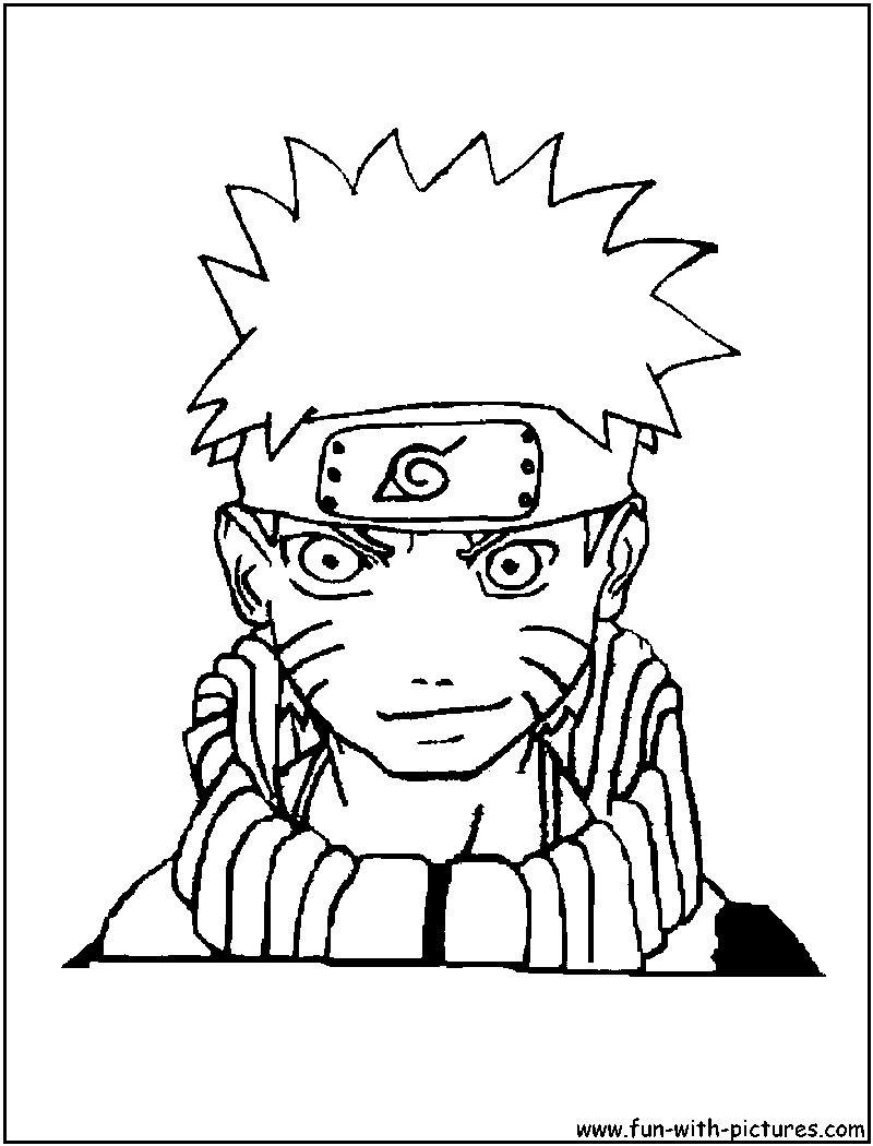Naruto en pleine action sur un fond de paysage dynamique