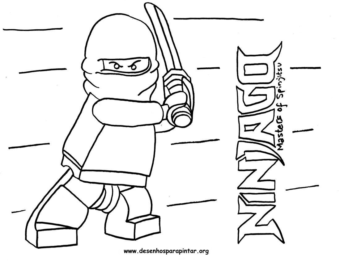 Ninjago en pleine action avec un dragon et des ninjas