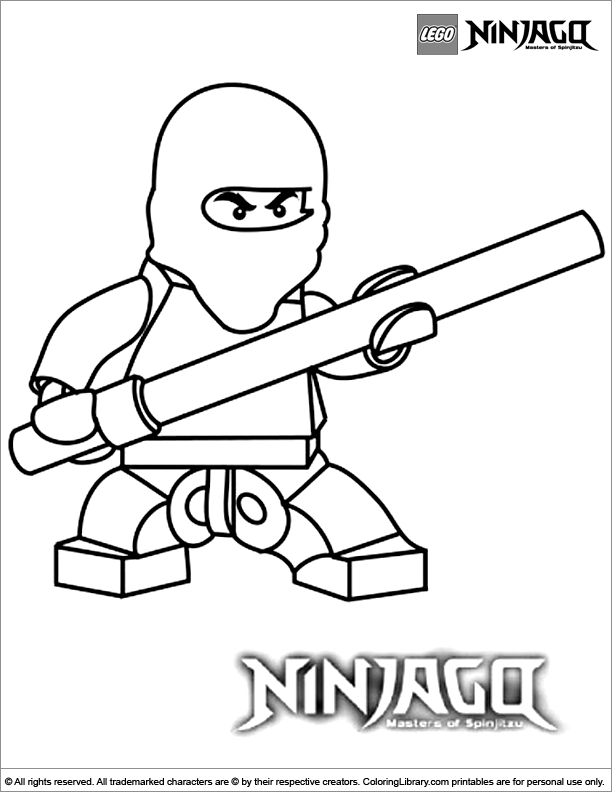 Personnages de Ninjago en pleine action dans un décor dynamique