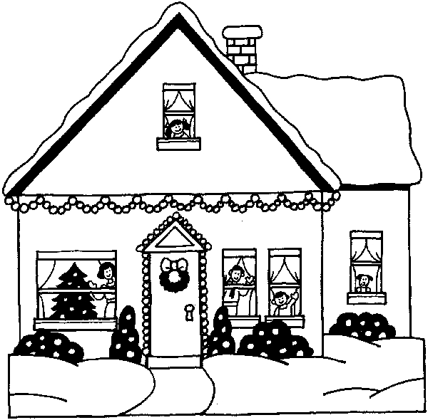 Un père Noël joyeux entouré de cadeaux et de décorations festives