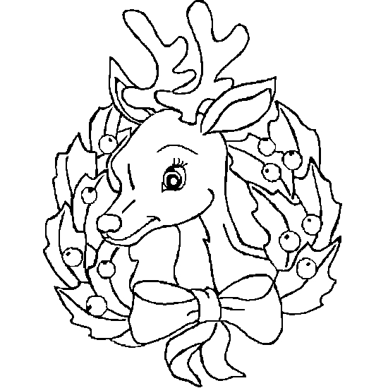 Un coloriage de Noël avec un sapin décoré et des cadeaux