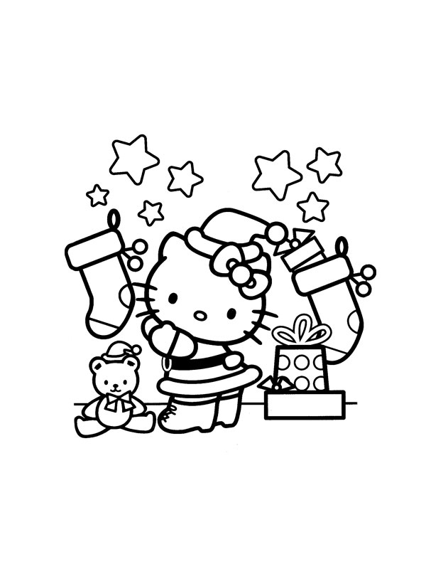 Une scène de Noël festive avec un père Noël et des cadeaux sous un sapin