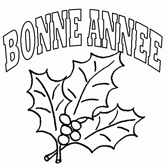 Coloriage de la célébration du Nouvel An avec des feux d'artifice