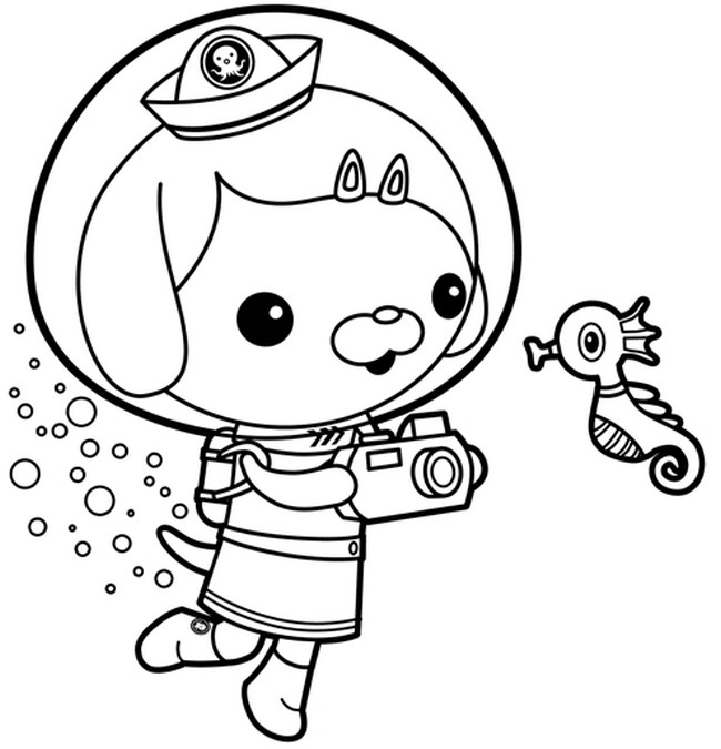 Les Octonauts en mission sous-marine avec des créatures marines
