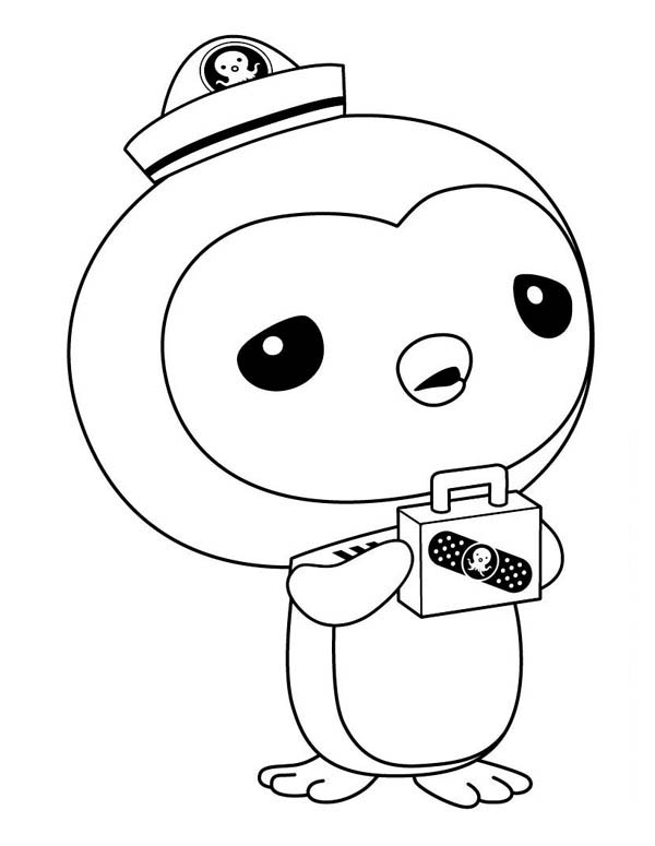 Les Octonauts en mission sous-marine dans un décor marin