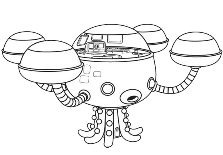 Les Octonauts en mission sous-marine avec leurs amis marins