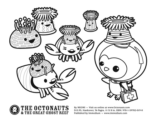 Les Octonauts en mission sous-marine avec leurs amis marins