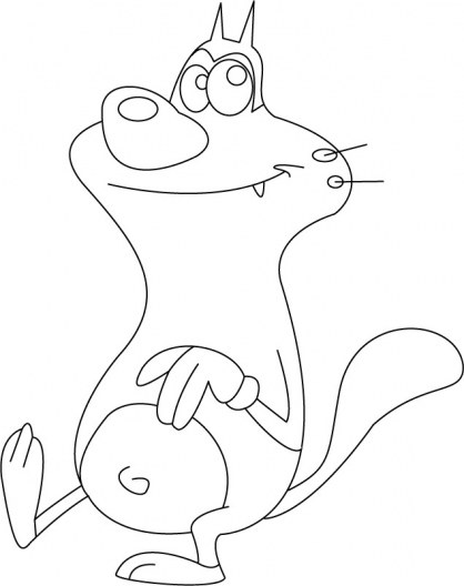 Oggy et les cafards : une scène pleine d’animation au cœur de l’action