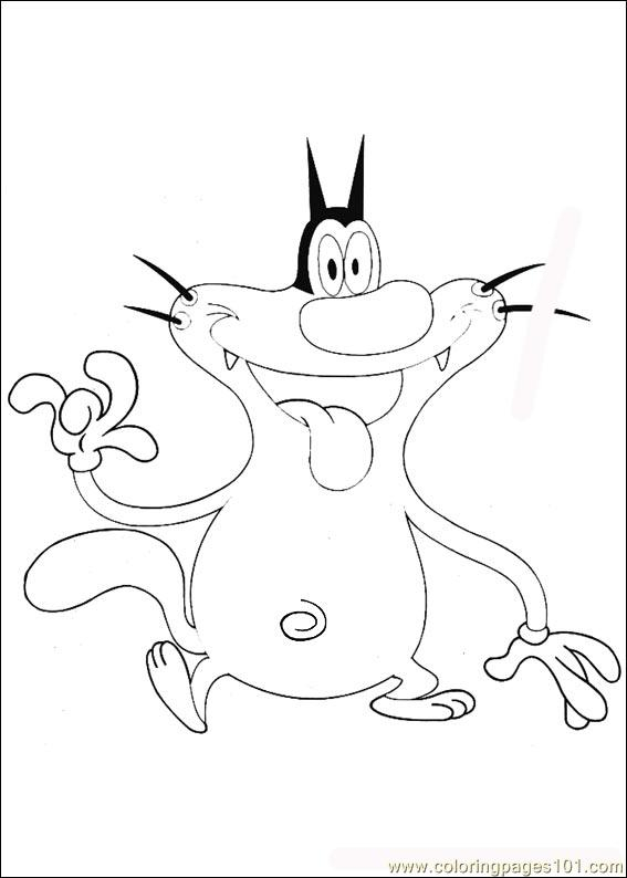 Oggy et les cafards s'amusent dans une cuisine animée