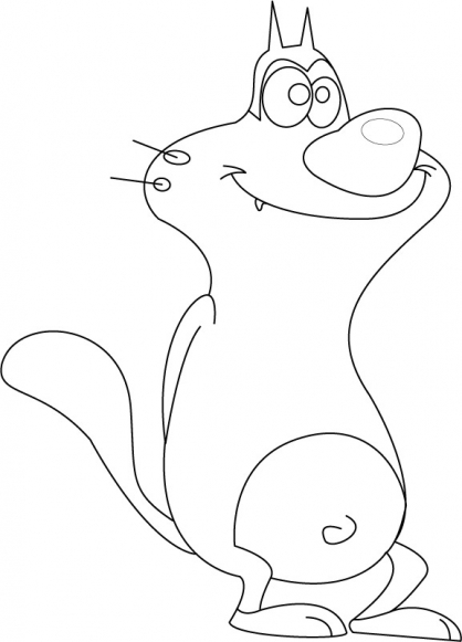 Oggy et les cafards en pleine aventure dans leur maison