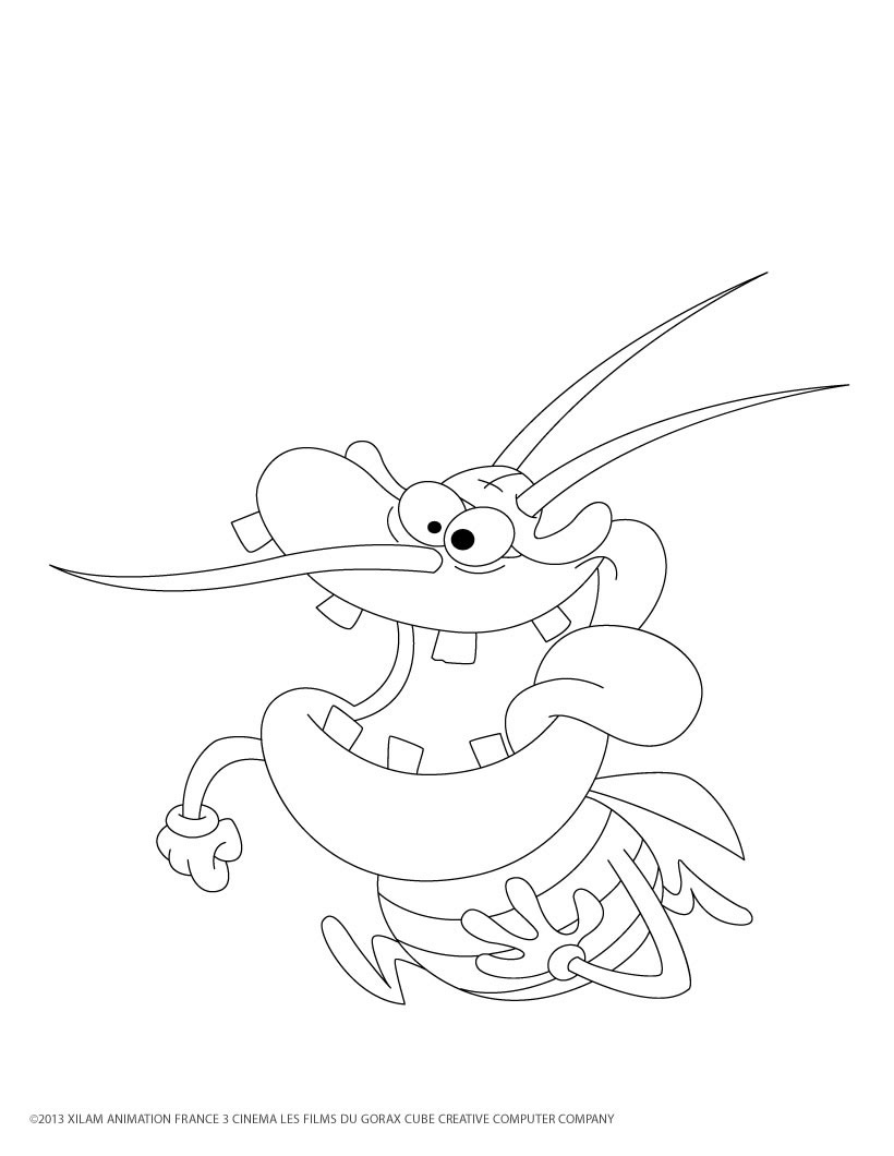Oggy et les cafards en pleine aventure dans la cuisine
