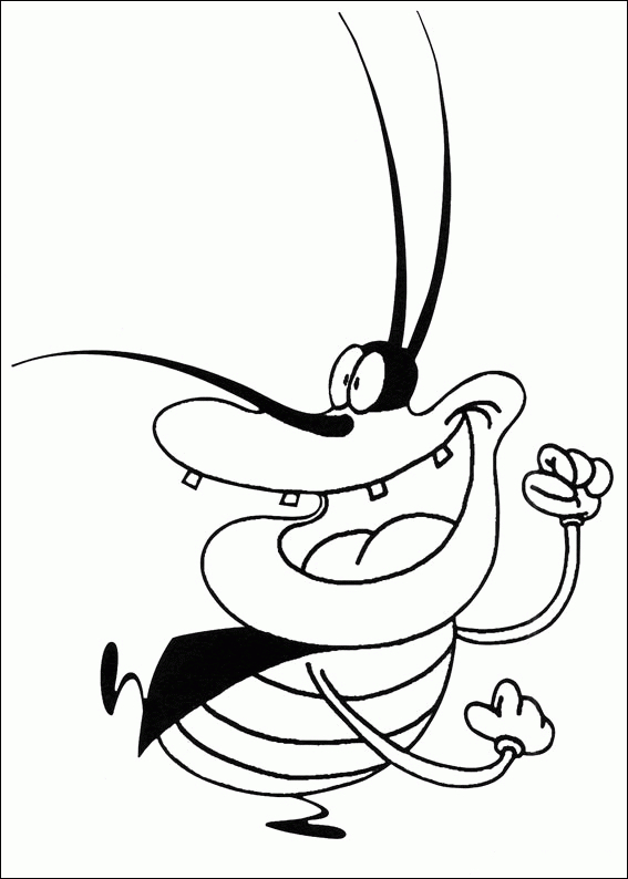 Oggy et les cafards en pleine aventure dans leur cuisine