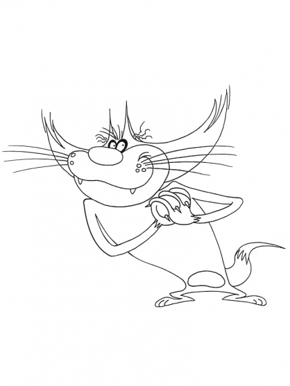 Oggy et ses amis en pleine aventure dans la cuisine