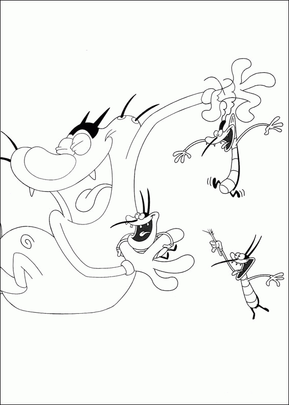 Oggy et les cafards en pleine aventure dans la cuisine