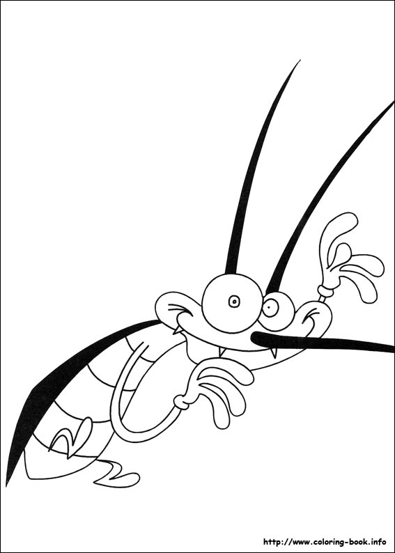 Oggy et les cafards en pleine aventure dans un décor animé Oggy et les cafards en pleine aventure dans un décor animé