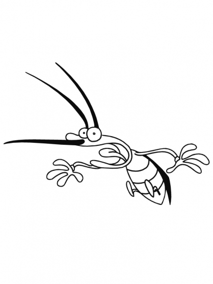 Oggy et les cafards en pleine aventure dans leur cuisine