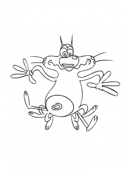 Oggy et les cafards en pleine aventure dans la cuisine