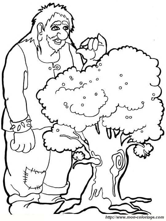 Un ogre joyeux dans une forêt enchantée Un ogre joyeux dans une forêt enchantée