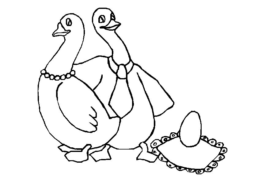 Coloriage d'oiseaux perchés sur une branche avec un fond floral