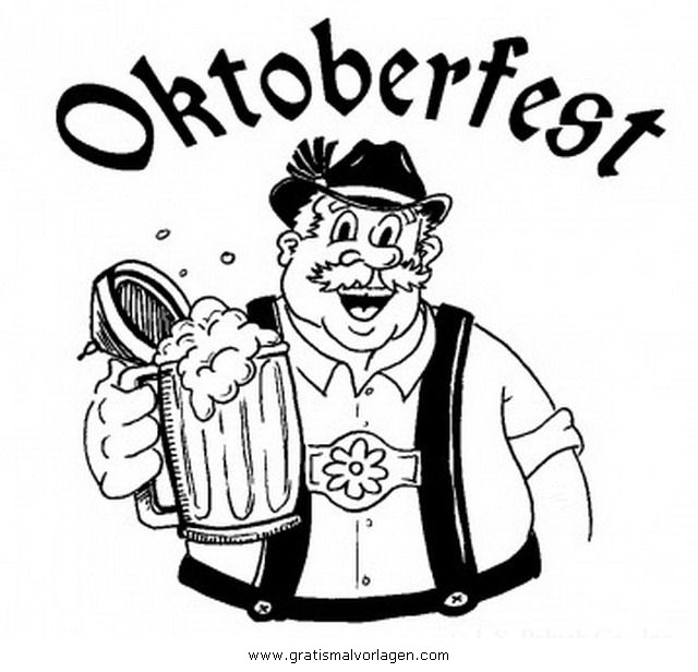 Scène de fête à l'Oktoberfest avec un couple en costume traditionnel